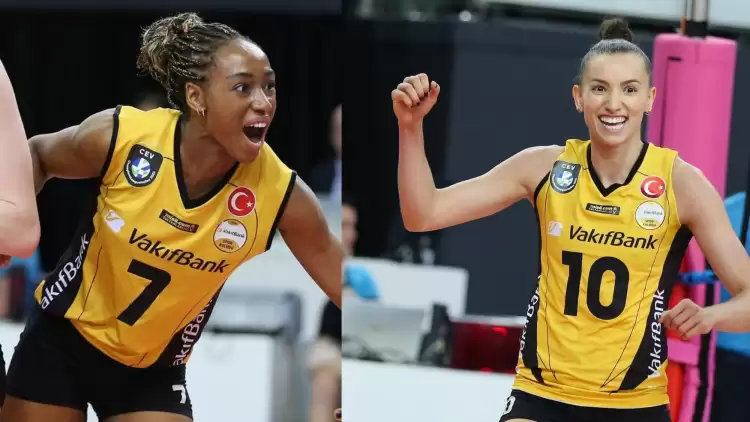 VakıfBank, Şampiyonlar Ligi biletini aldı: Guimaraes, Thompson ve Ogbogu'dan veda