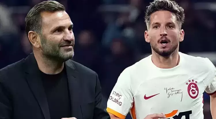 Galatasaray'da Okan Buruk lideri belirledi! İşte Mertens planı