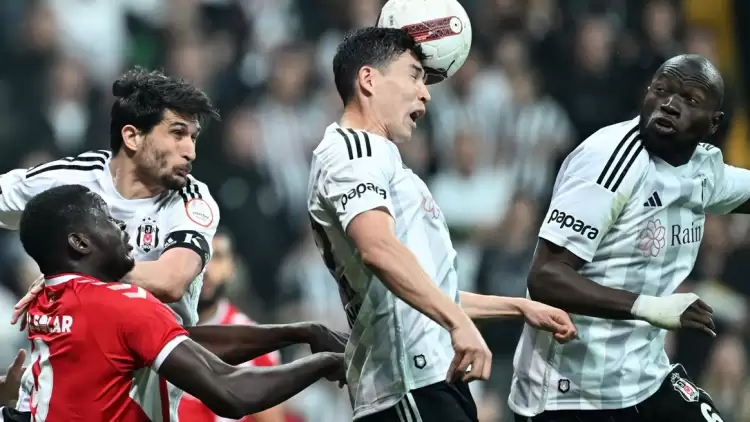 (ÖZET) Beşiktaş - Samsunspor Maç Sonucu: 1-1