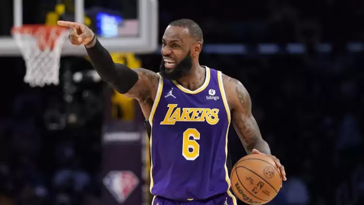 LeBron James'ten NBA tarihinde bir ilk!