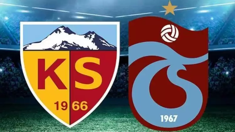 CANLI | Kayserispor- Trabzonspor maçını canlı izle (Maç Linki)