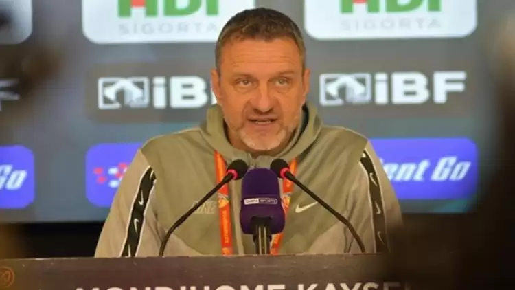 Kayserispor'da teknik sorumlu Hari Vukas'tan Trabzonspor mağlubiyeti yorumu