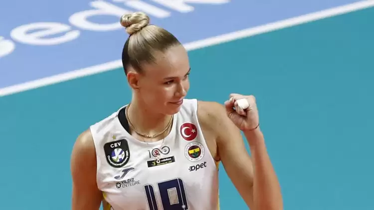 Fenerbahçe Opet'in yıldızı Arina Fedorovtseva, Çin'e transfer oldu
