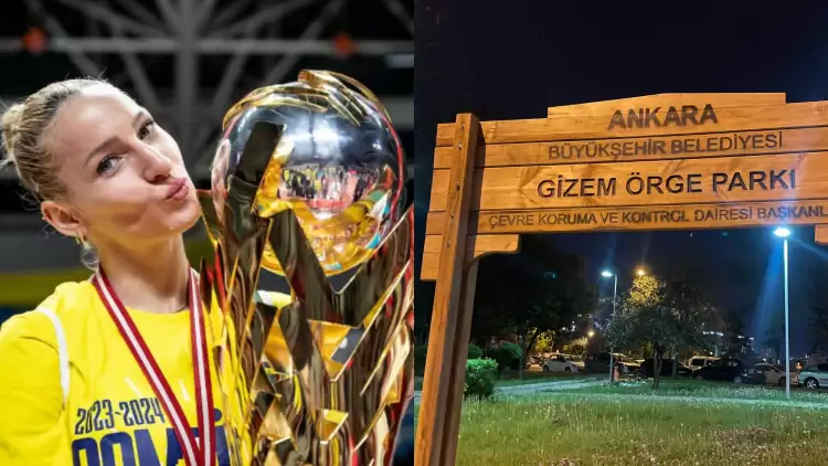 Fenerbahçe Opet'in milli yıldızının adı Ankara'daki parka verildi
