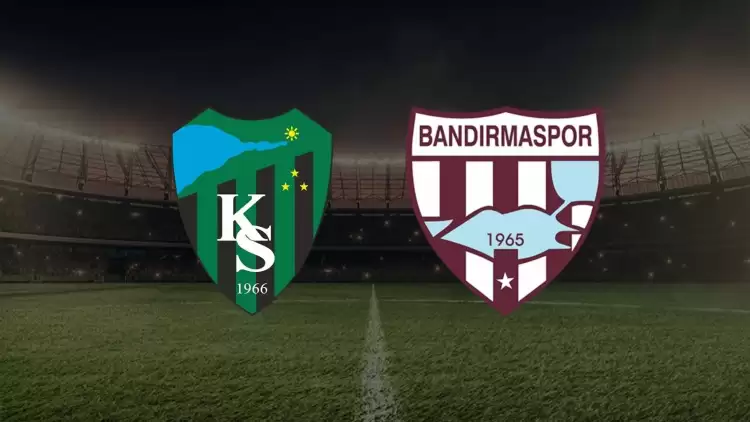 CANLI| Kocaelispor- Bandırmaspor maçını canlı izle (Maç linki)