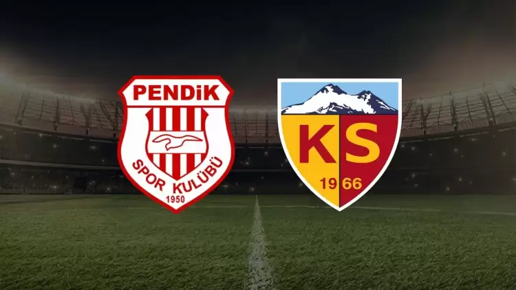 CANLI| Pendikspor- Kayserispor maçını canlı izle (Maç linki)