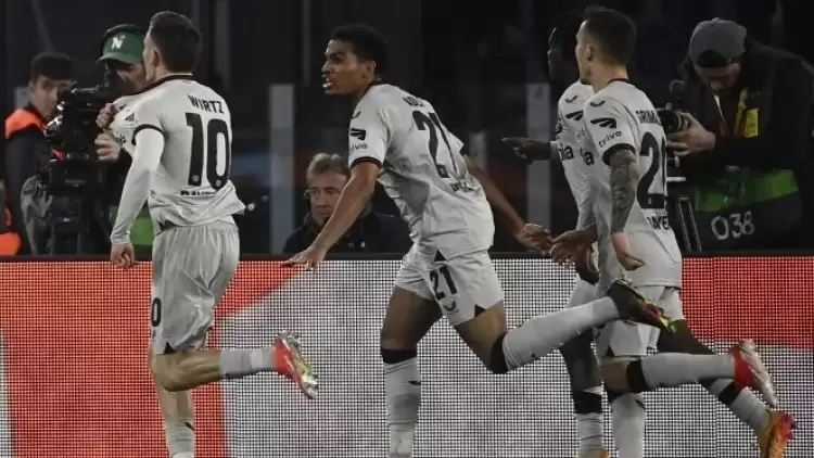 (ÖZET) Bayer Leverkusen, Roma'da finalin kapısını araladı! Maç Sonucu: 0-2