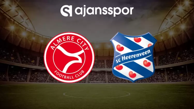 CANLI| Almere City- Heerenveen maçını canlı izle (Maç linki)