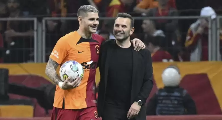 Galatasaray Teknik Direktörü Okan Buruk'tan Mauro Icardi iddialarına cevap
