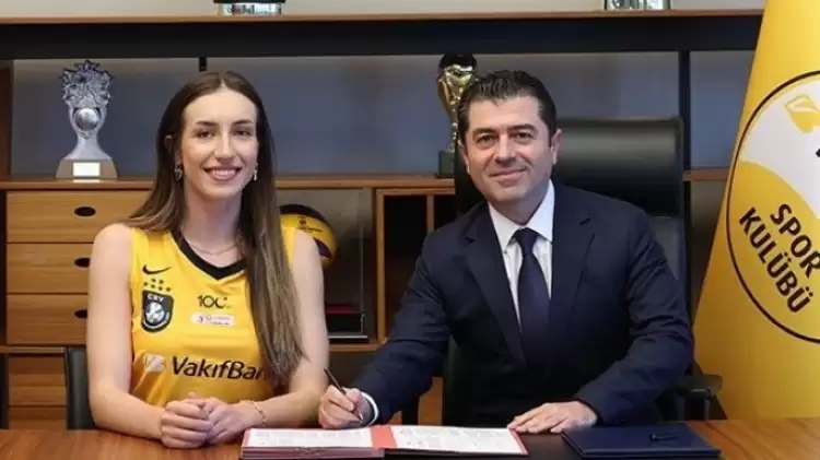 Sıla Çalışkan, VakıfBank'a geri döndü! Sözleşme imzalandı...