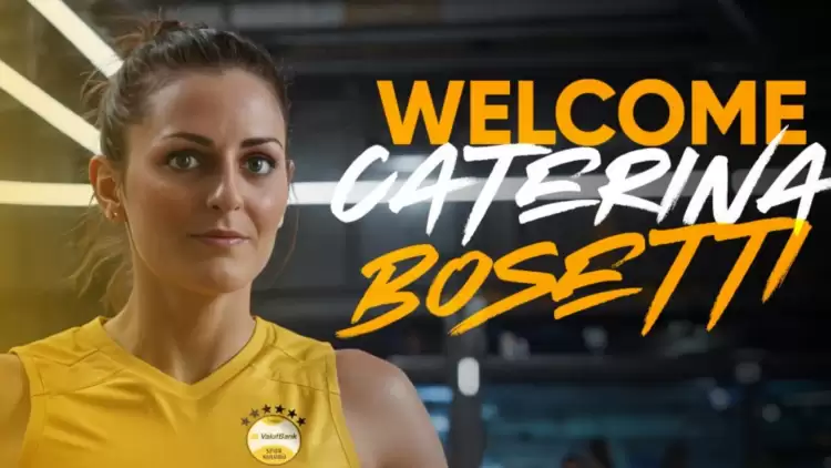 VakıfBank, İtalyan smaçör Caterina Bosetti'yi kadrosuna kattı