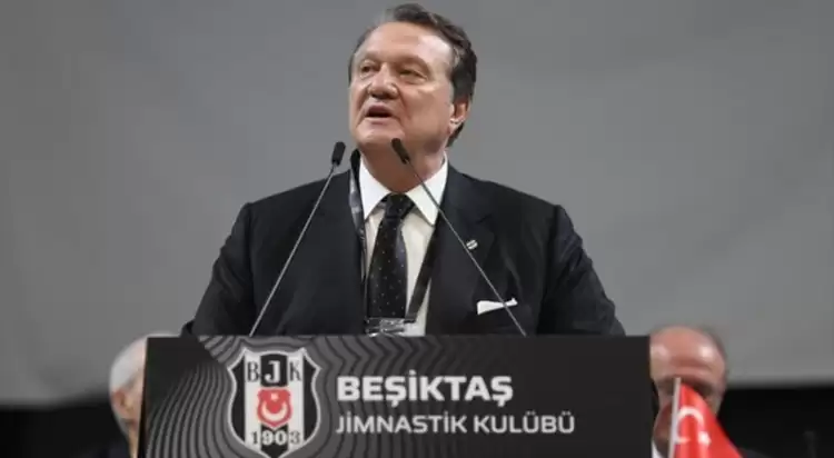 Beşiktaş Başkanı Hasan Arat olağanüstü genel kurulda konuştu