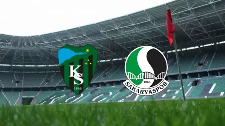 CANLI| Kocaelispor - Sakaryaspor maçını canlı izle (Maç linki)