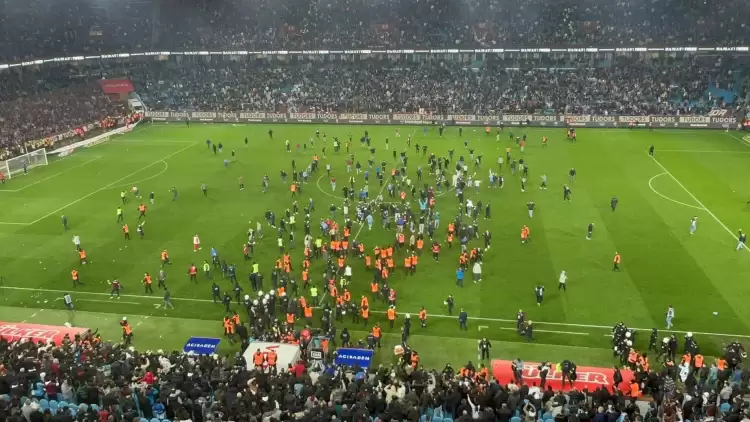 Süper Lig'de artan şiddet olayları! Trabzonspor - Fenerbahçe maçı...