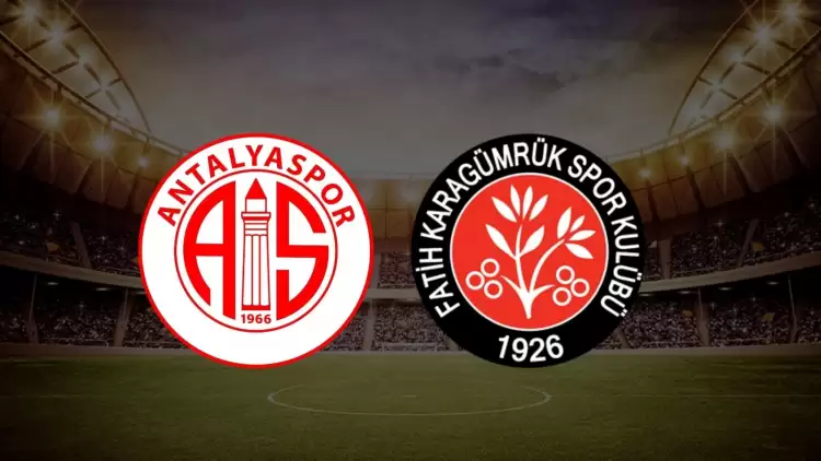 CANLI| Antalyaspor U16- Fatih Karagümrük U16 maçını canlı izle (Maç linki)