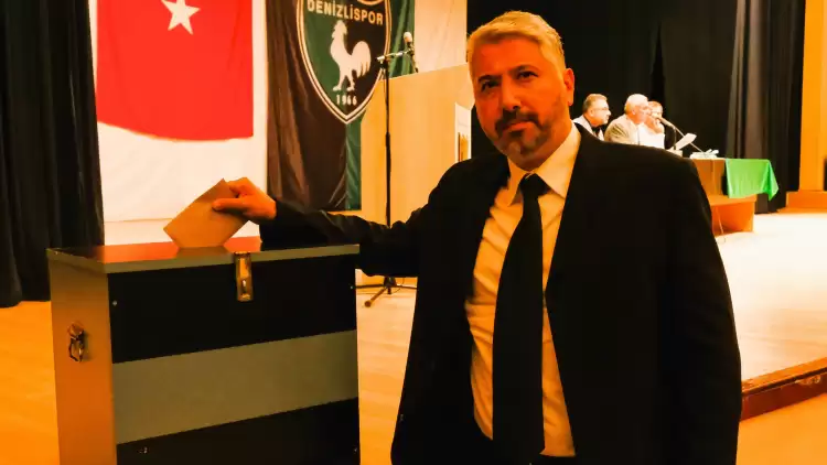 Denizlispor’un yeni başkanı Ahmet Yalın Yıldırım oldu