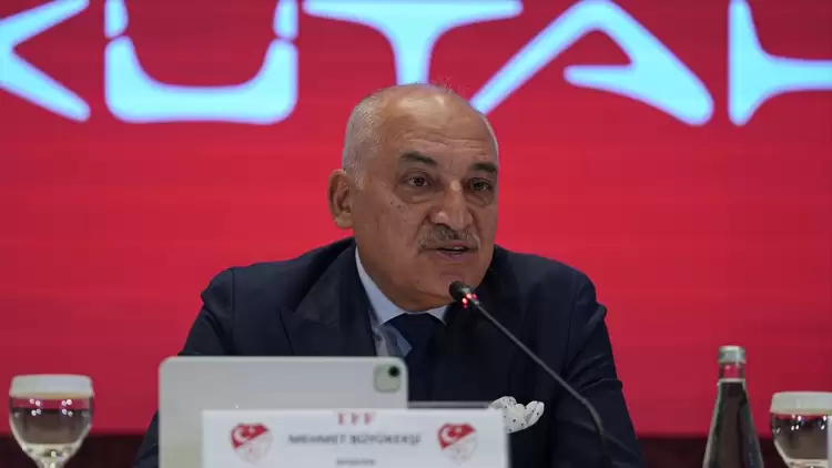 TFF Başkanı Mehmet Büyükekşi: "Yeni nesiller hakem olmak istemiyor"