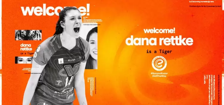 Eczacıbaşı Dynavit Kadın Voleybol Takımı, ABD'li Dana Rettke'yi transfer etti