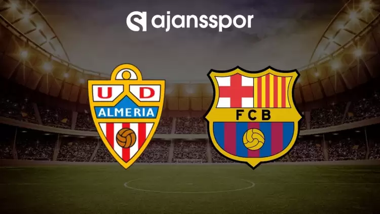 Almeria - Barcelona maçının canlı yayın bilgisi ve maç linki