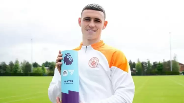 Phil Foden, Premier Lig'de yılın futbolcusu seçildi