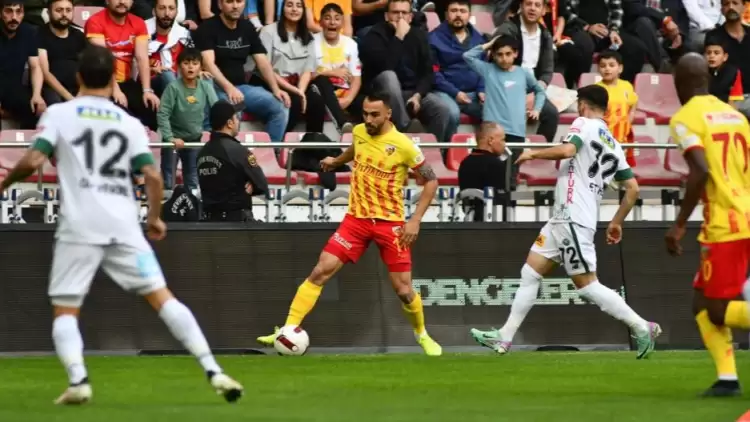 Kayserispor-Konyaspor: 2-2 (Maç sonucu-yazılı özet)