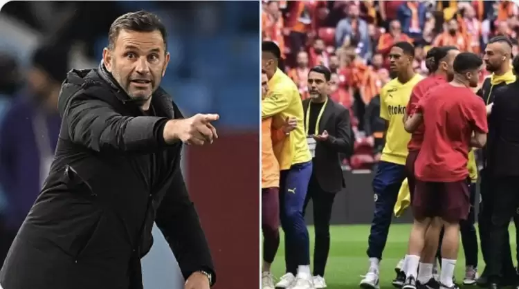 Okan Buruk'tan Fenerbahçe derbisi öncesi kavga açıklaması!