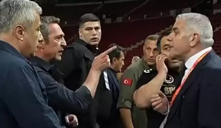 Ali Koç ile Galatasaray yöneticisi Eray Yazgan arasında büyük tartışma!