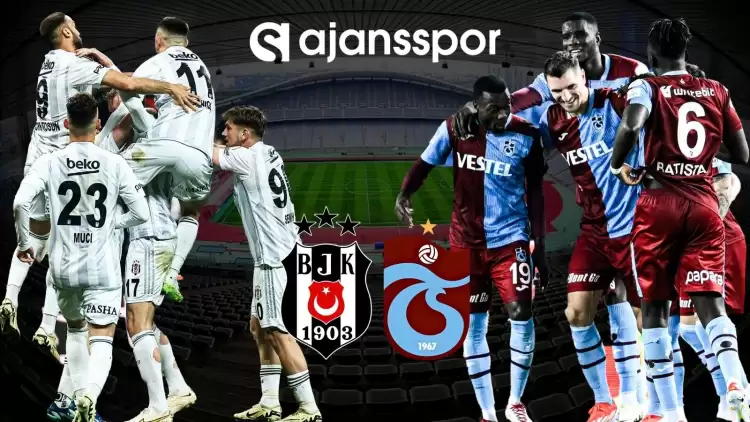 Beşiktaş - Trabzonspor maçının şifresiz canlı yayın bilgisi ve maç linki