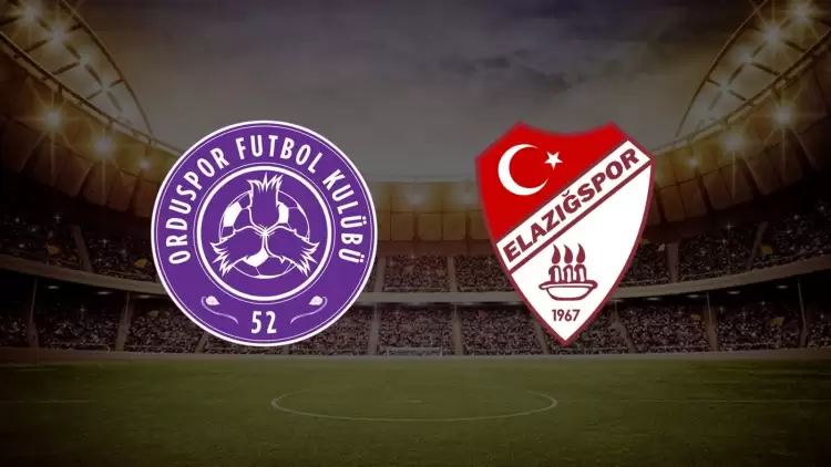 CANLI| 52 Orduspor - Elazığspor maçını canlı izle (Maç linki)