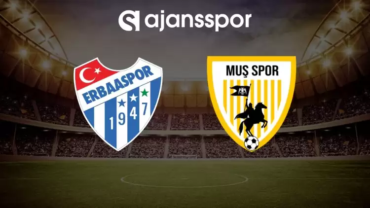 Erbaaspor - Muş 1984 maçının canlı yayın bilgisi ve maç linki
