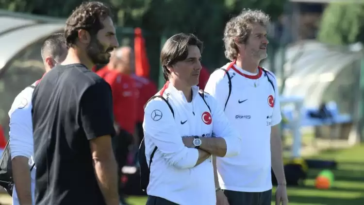 Montella'dan Ümit Millî Takım antrenmanına ziyaret