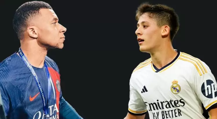 Real Madrid'in yeni transferi Mbappe, Arda Güler'i geçemedi