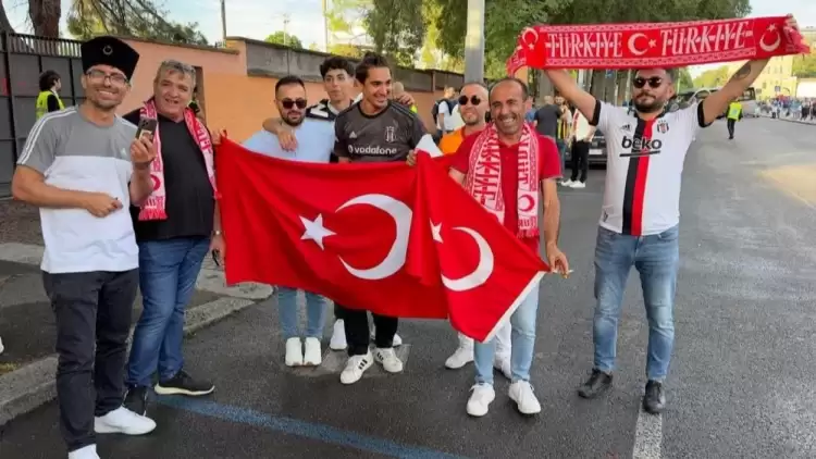 Türk taraftarlardan, İtalya maçına yoğun ilgi