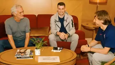 Mourinho Hırvatistan Milli Takımı'nı ziyaret etti