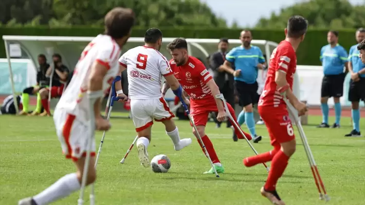 Türkiye Ampute Milli Futbol Takımı Avrupa Şampiyonu oldu