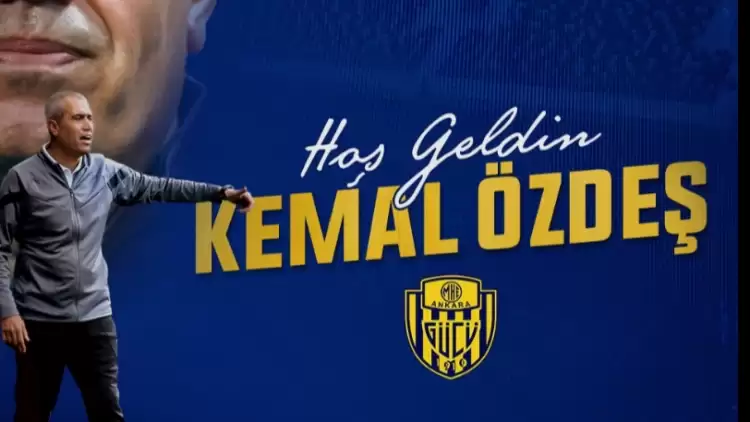MKE Ankaragücü'nün yeni teknik direktörü Kemal Özdeş oldu!