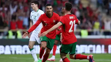 Ronaldo ben buradayım dedi! 2 gol birden...