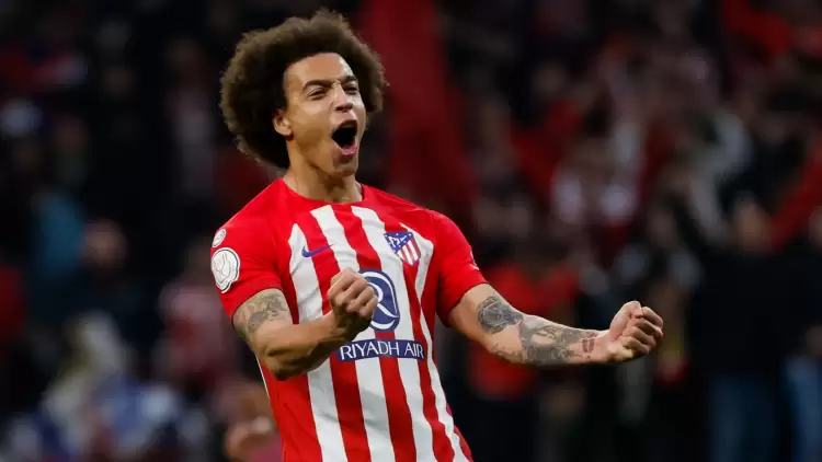 Atletico Madrid, Axel Witsel’in sözleşmesini 1 yıl daha uzattı