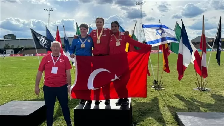 Avrupa Atletizm Şampiyonası'nda iki altın, bir bronz madalya