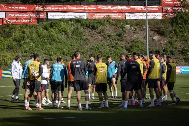 A Milli Futbol Takımı, Gürcistan maçının hazırlıklarını tamamladı