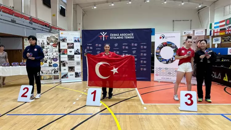 Özel sporcu Ebru Acer’den Altın Madalya!