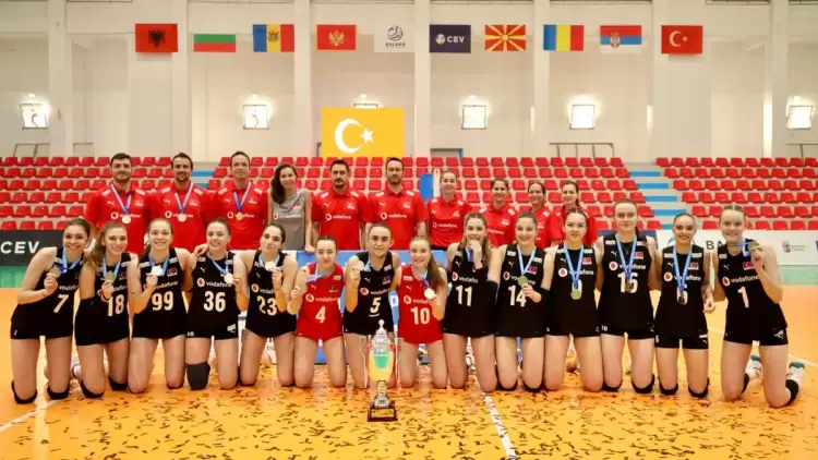 U18 Kadın Milli Takımımız Balkan şampiyonu