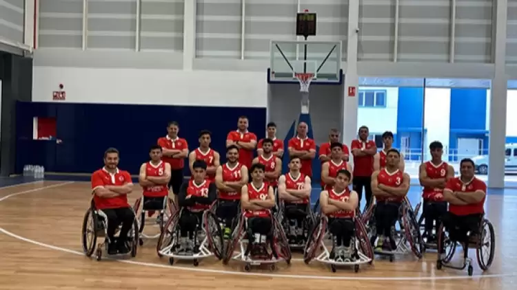 23 Yaş Altı Tekerlekli Sandalye Basketbol Milli Takımı'ndan İsrail'e dev fark!