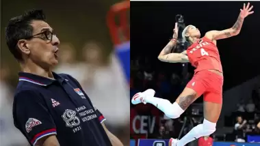 Sırbistan'ın olimpiyat antrenmanında Melissa Vargas sesleri!