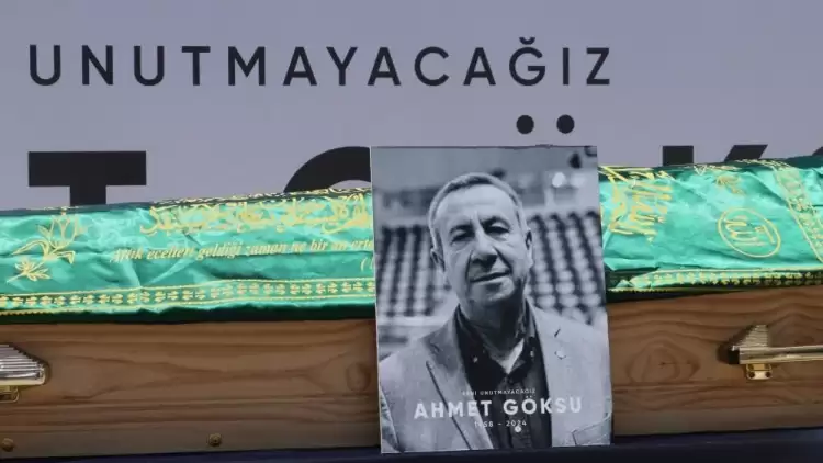TVF Asbaşkanı Ahmet Göksu için tören düzenlendi
