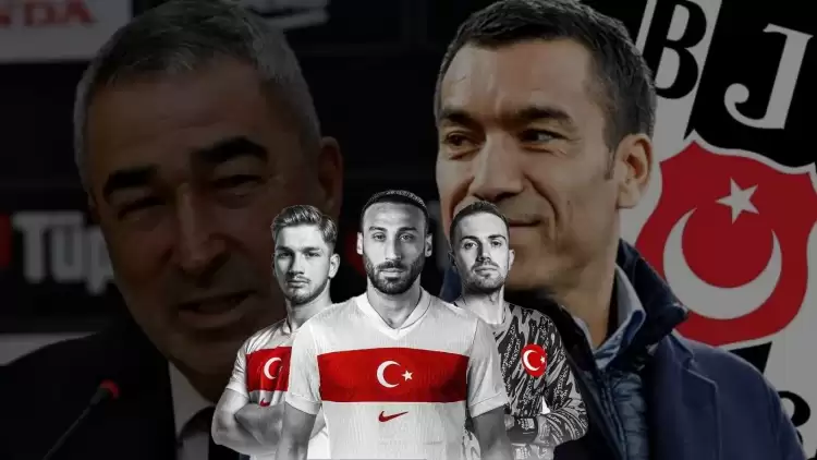 Beşiktaşlı millilere Aybaba ve van Bronckhorst'tan destek! Görüntülü konuştular