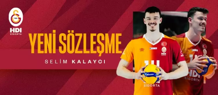 Galatasaray, Selim Kalaycı ile yola devam dedi!