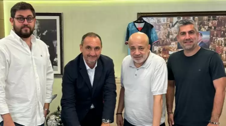 Adana Demirspor'da yeni teknik direktör Michail Valkanis imzayı attı!