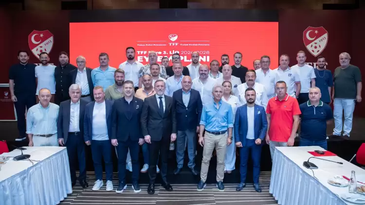 TFF 3. Lig 2024-2028 Eylem Planı Toplantısı, Riva'da yapıldı