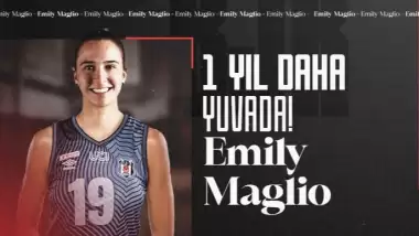 Beşiktaş, Emily Maglio ile yola devam dedi!